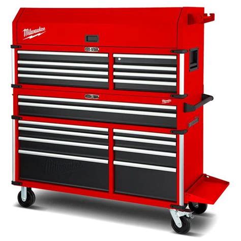 milwaukee high capacity 10-drawer steel storage tool cabinet|milwaukee tool chest lowest price.